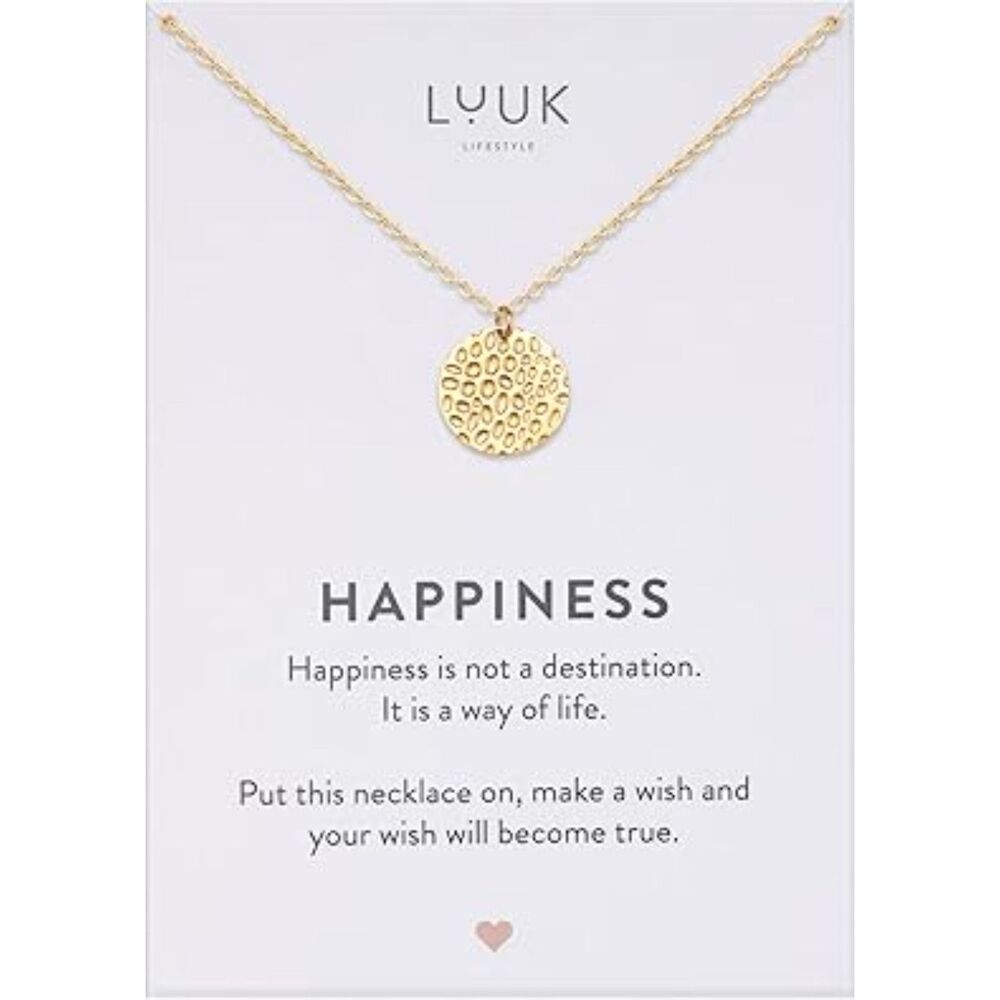 LUUK LIFESTYLE "Happiness" necklace